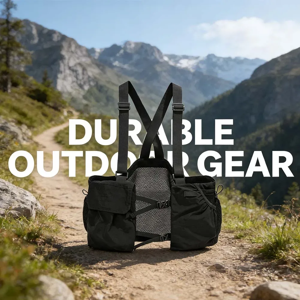 sac à dos léger multi-poches, sac de sport tactique unisexe pour l'été, activités de plein air, sport, fitness, cyclisme, pêche