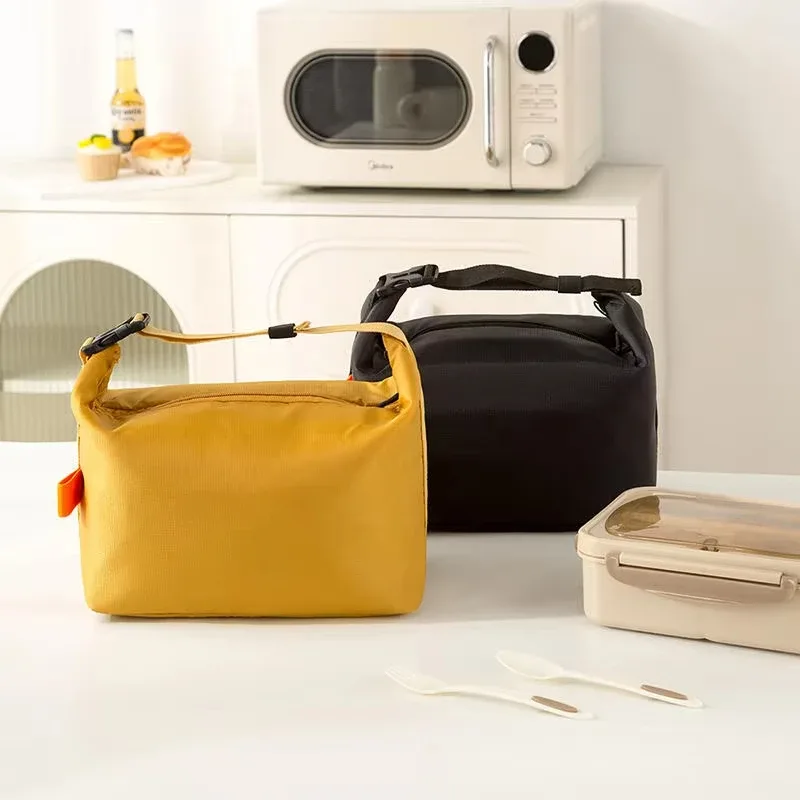 sac isotherme pour déjeuner, sac repas bento isolant en feuille d'aluminium, sac à riz, sac repas portable, sac glacière, sac de rangement alimentaire pour dîner et pique-nique