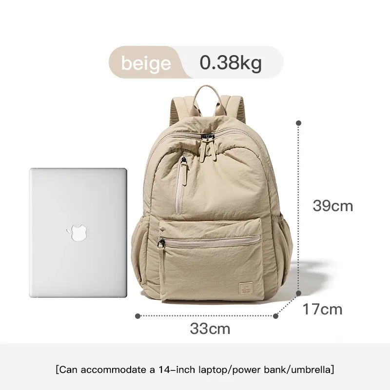 sac à dos de cabine d'avion fouvor pour femme, grande capacité, multi-poches, sac à dos tendance pour ordinateur portable, sacs à dos décontractés pour étudiants 3071-16