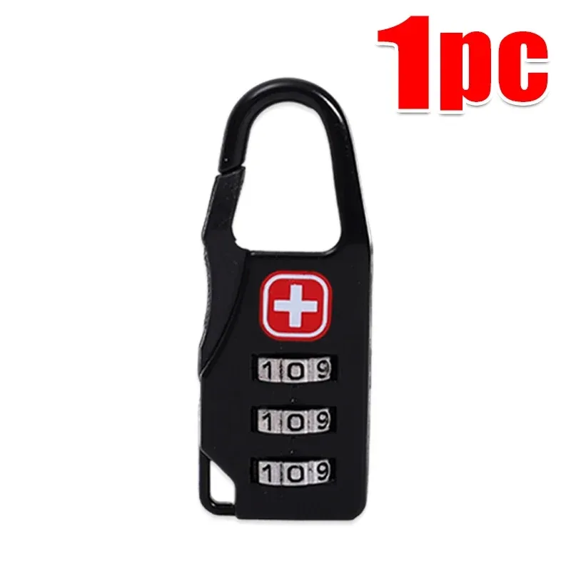 mini valise portable avec mot de passe, 5/1 pièces, serrure antivol, boucle, sac pratique, serrure d'armoire, serrures de porte de dortoir d'étudiants