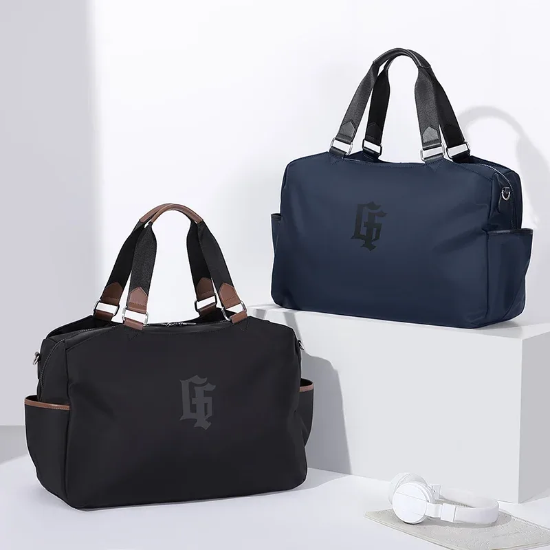 sac de voyage en nylon pour hommes, sacs de week-end, fourre-tout d'entraîneur, bagages à main de grande taille, sacs à bandoulière, valise de voyage de grande capacité