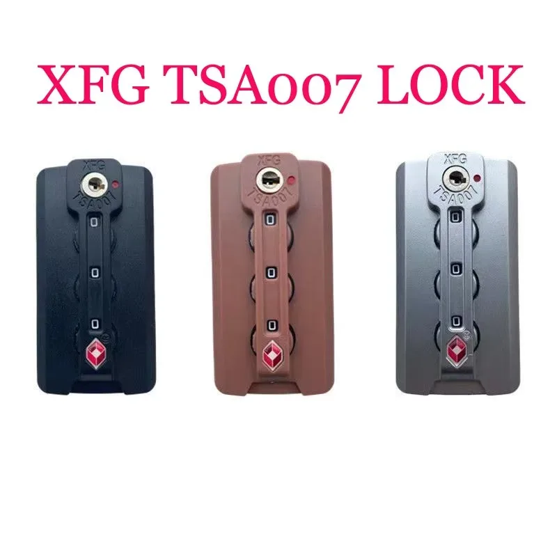 xfg tsa007 cadenas à combinaison pour bagages de voyage, valise, serrure à code, serrure à mot de passe, serru