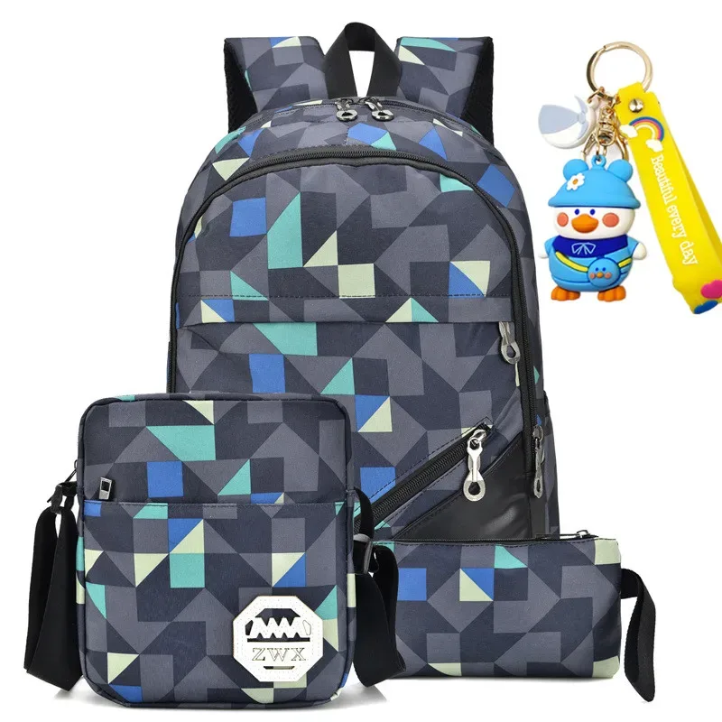 sac à dos de voyage étanche sr pour enfant garçon et fille, cartable d'école pour adolescent