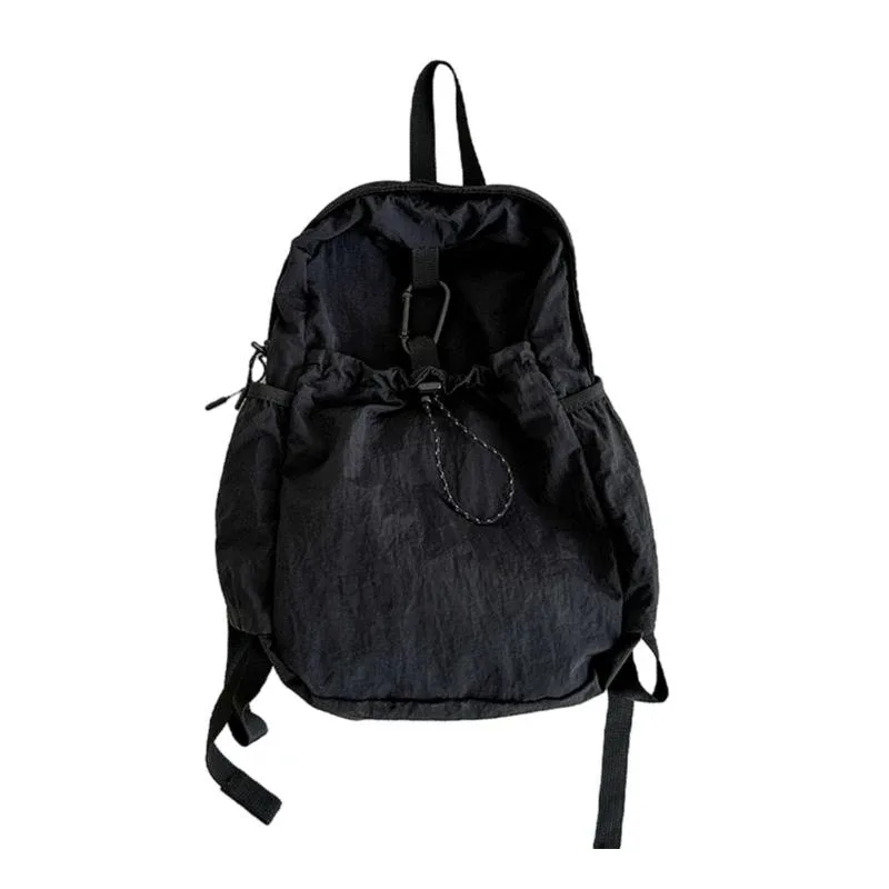 Q1QA DrawString Backpack Pack Pack for College Student Travel School Pack