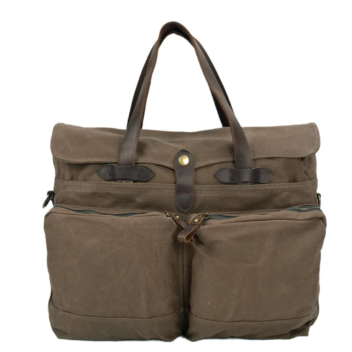 sac pour homme en toile cirée souple, sacoche d'affaires, sacoche pour ordinateur portable 15,61 pouces, sac à main décontracté, sac à bandoulière, sacoche bandoulière