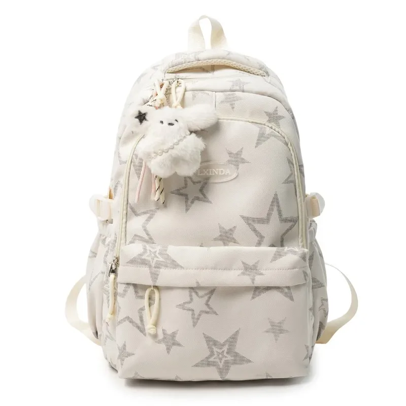 sac à dos scolaire grande capacité pour filles, tendance et esthétique, pour l'université, sac à dos pour ordinateur portable, mochilas escolares