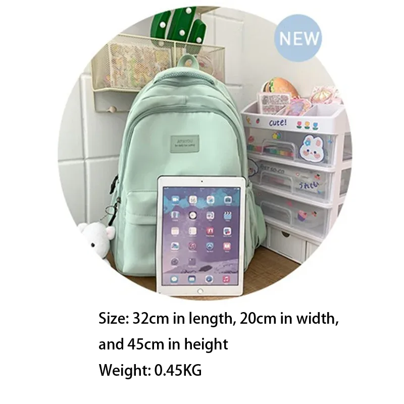nouveau femme mode dame haute capacité étanche collège sac à dos à la mode femmes sacs d'école pour ordinateur portable mignon fille voyage livre sac cool