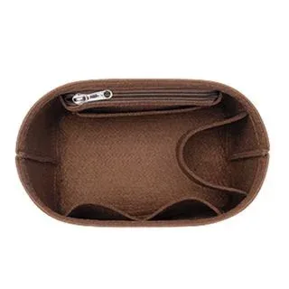 organisateur de sac à insérer en feutre, s'adapte au sac de rallye, seau fourre-tout, doublure façonnant, séparateur de sac à main intérieur avec poche à fermeture éclair, rangement léger