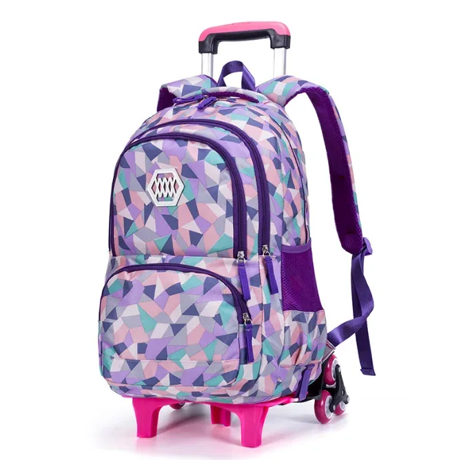 sacs à dos à roulettes pour filles, sacs de voyage pour enfants, sacs à roulettes pour filles, sacs à dos à roulettes pour l'école