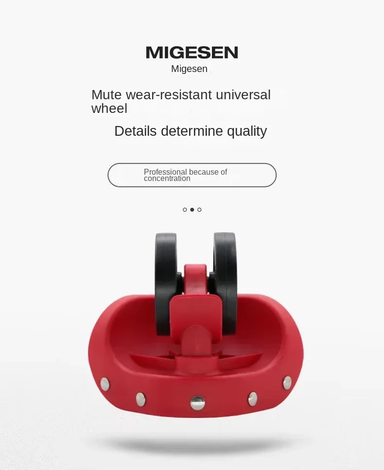 roues pour bagages delsey, roulettes résistantes à l'usure pour valises à roulettes, accessoires, boîte à code, pièces de rechange pour la réparation de bagages de voyage