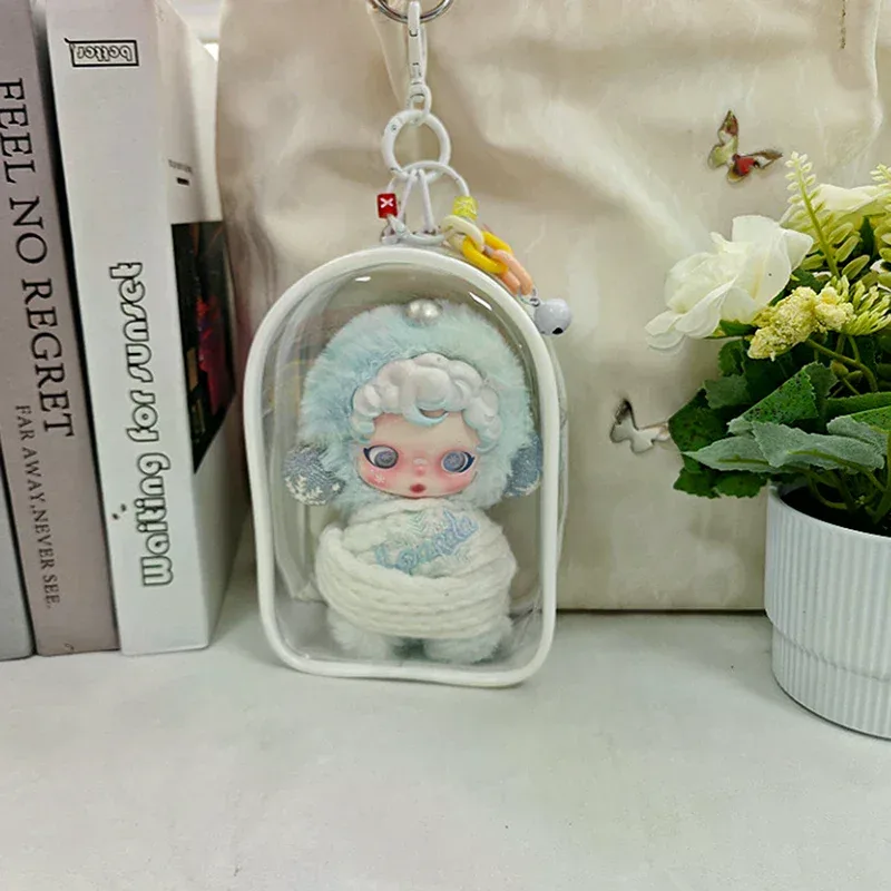 housse de protection transparente anti-poussière pour vêtements de bébé, présentoir de rangement pour sac de marche de 15cm