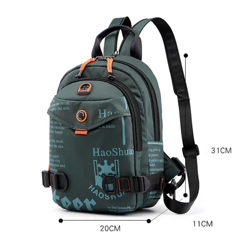 sac à dos de haute qualité pour hommes, petit sac à dos de voyage à la mode en nylon, sac d'école décontracté pour adolescents, sac à bandoulière mochila