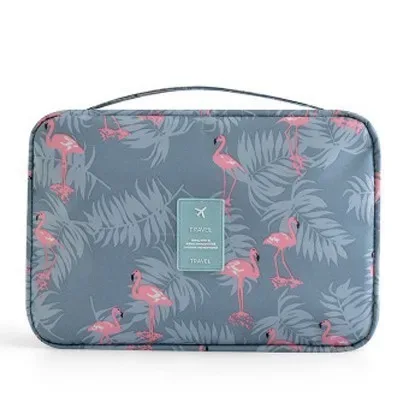 nouveaux sacs de maquillage portables essentiels de voyage, sac de rangement de grande capacité pouvant être lavé, sac de lavage, étui à cosmétiques oxford étanche