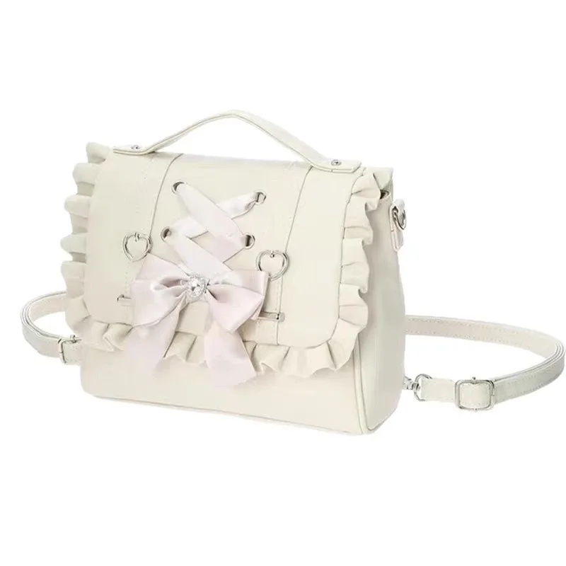 y2k itabag – sac à bandoulière en forme d'amour pour femmes, léger et polyvalent, sac croisé diagonale adapté aux loisirs quotidiens et les déplacements quotidiens