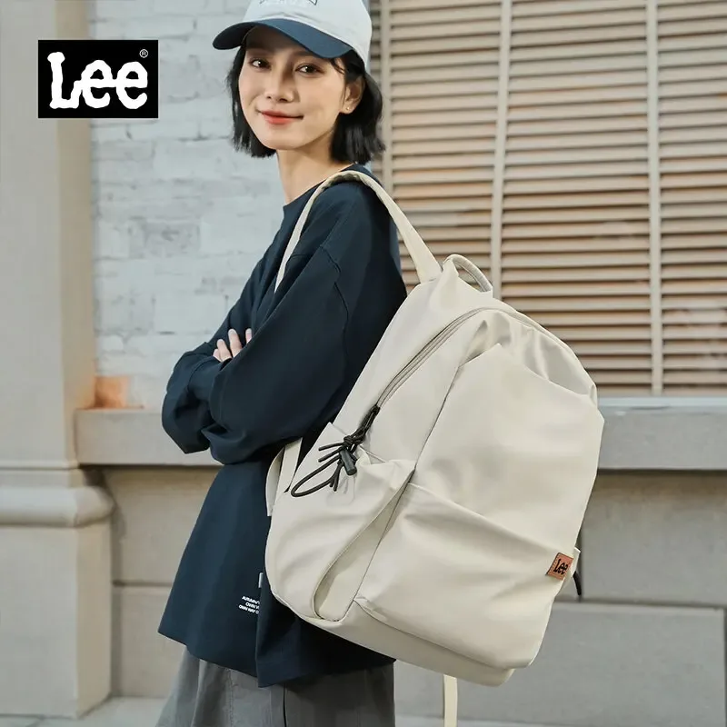 sac à dos pour ordinateur portable de grande capacité unisexe lee, sac d'école pour femmes, hommes, collégiens, étudiants, sac de voyage en plein air