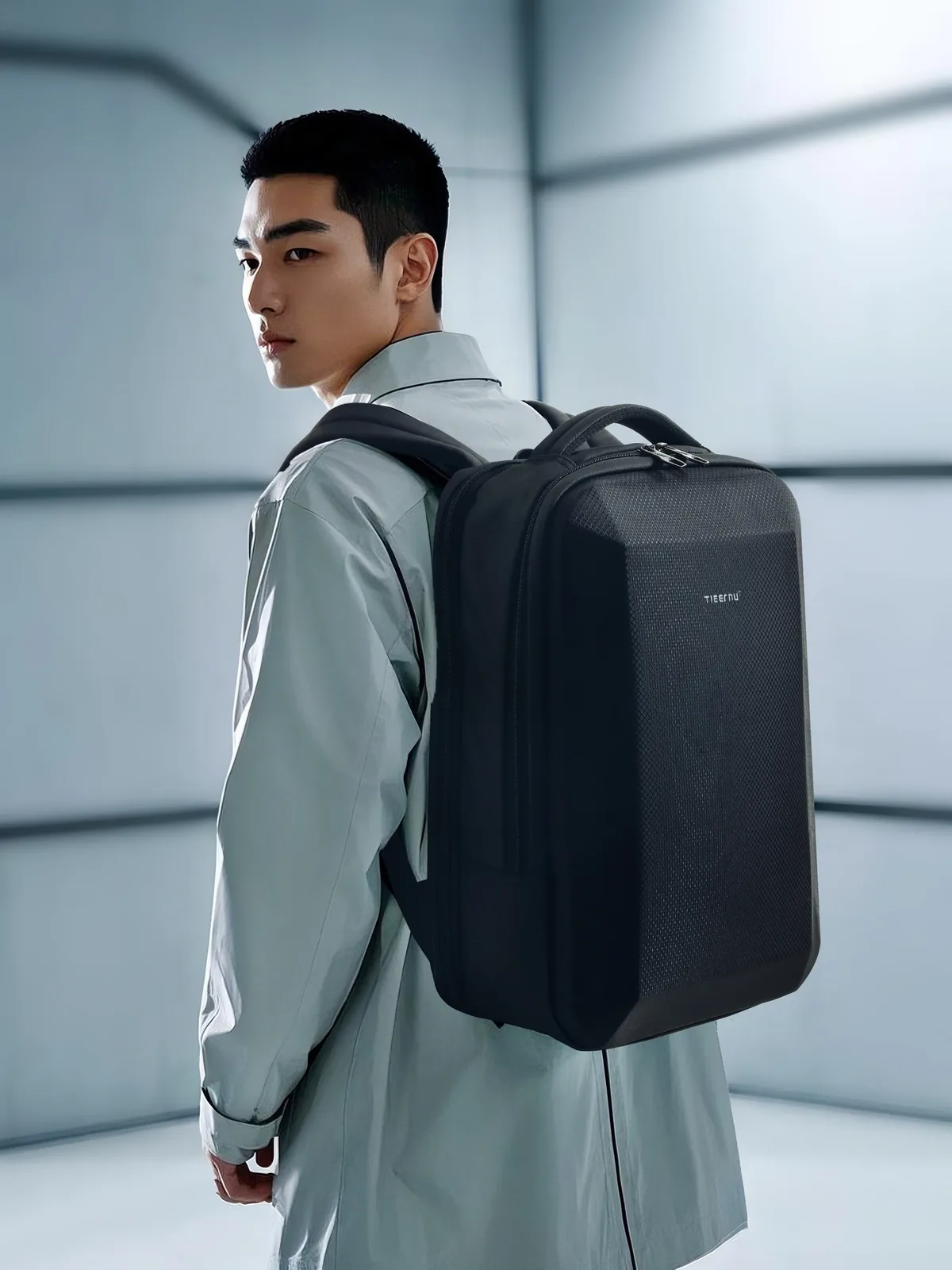 tigernu hommes sac à dos 15.6 17 pouces sacs à dos pour ordinateur portable sac à dos mince sac antivol mâle voyage sac à dos école sac à dos affaires
