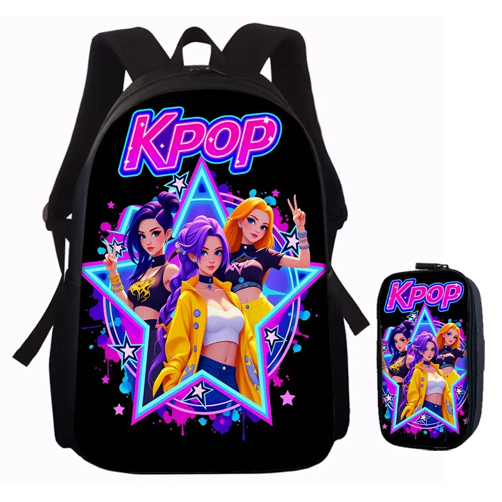 ensemble de sacs à dos à motif de groupe de filles k-pop, 1/2/3/4/5 pièces, le cadeau parfait pour les fans de kpop