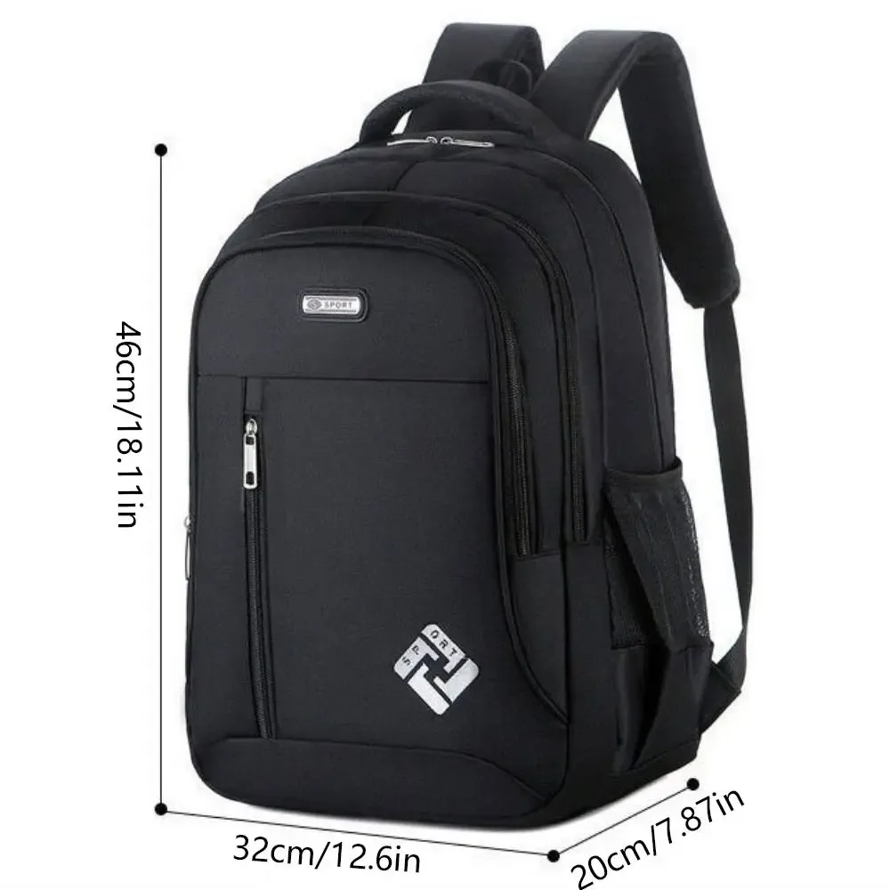 sac à dos multifonctionnel pour ordinateur portable avec port de chargement usb, grande capacité, sac à dos pour homme, résistant à l'usure, imperméable