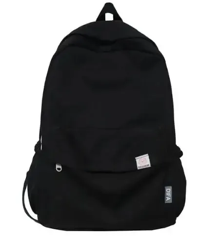 nouveau sac à dos imperméable en nylon pour femmes sac de voyage pour femmes sacs à dos cartable pour adolescentes couleur unie bookbag mochila bookbag
