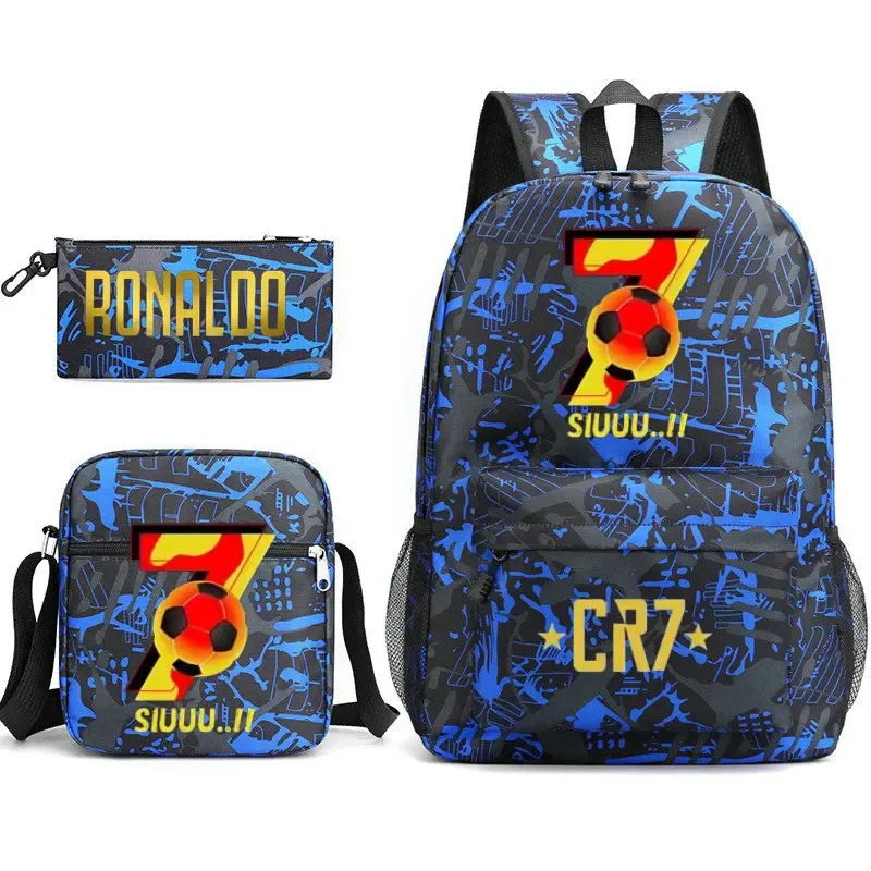 sac à dos de sport cr7 pour femmes et hommes, sacs à dos de voyage de qualité, sacs à livres, mochilas, sac à dos d'école pour étudiants