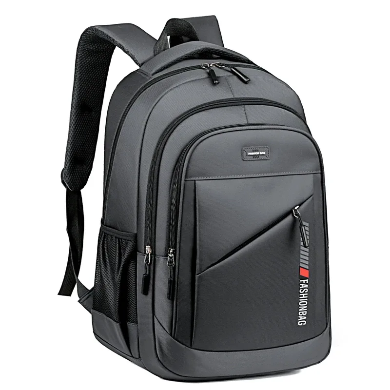 sac à dos grande capacité pour homme, sacoche tendance pour ordinateur portable, idéal pour les voyages et les affaires, équipé d'une fermeture éclair sécurisée et