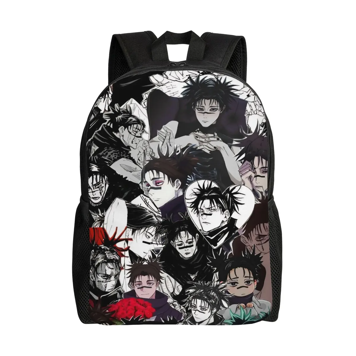 sac à dos choso pour hommes et femmes, sac à dos cool pour le lycée, le travail, le quotidien, sacs en toile kaisens anime pour l'université, durables