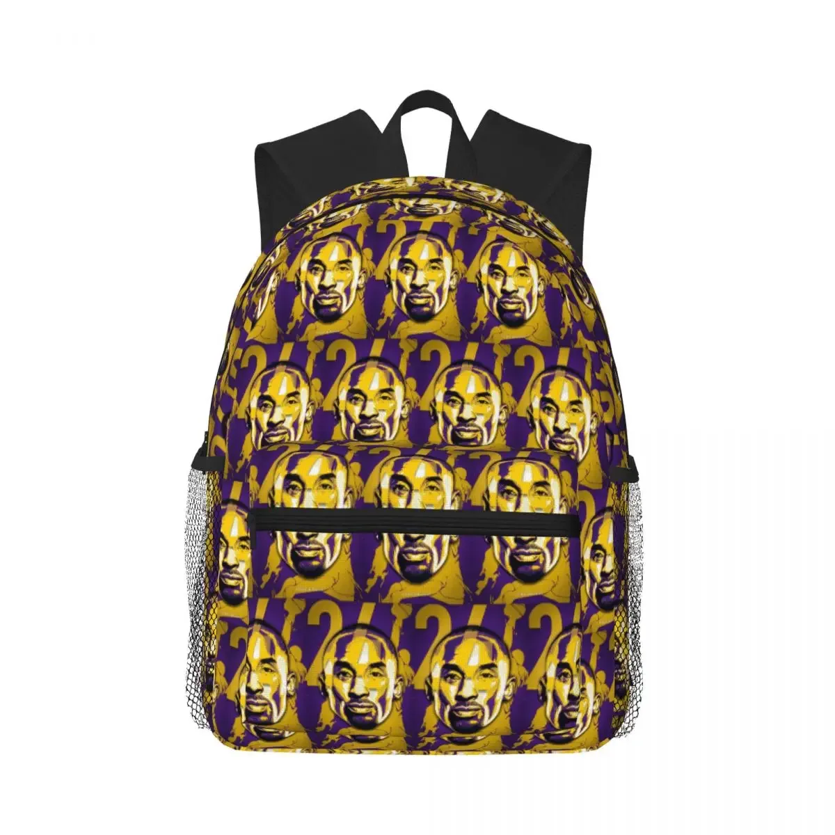 kobe bryant étudiant sac à dos sac d'école randonnée voyage sac à dos pour hommes femmes mode bookbag sacs à bandoulière