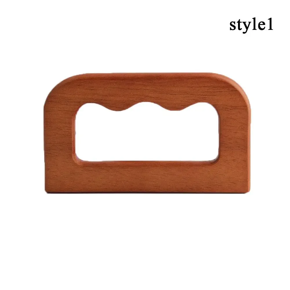 sac fourre-tout de remplacement en forme de d, sangles de sac à main, poignées amovibles, accessoires de sac en bois, poignée décroissante, bricolage