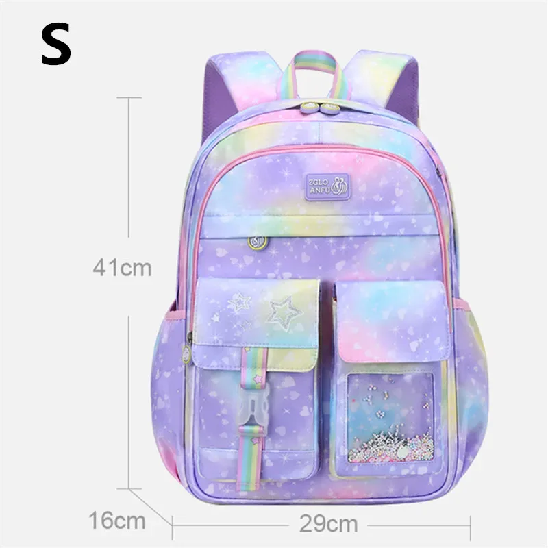 sacs d'école pour enfants pour filles cartable pour enfants sacs à dos d'école orthopédiques primaires sac à dos princesse cartable sac à dos mochila