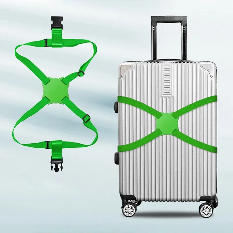 sangle de bagage réglable, ceinture de fixation élastique pour valise, sangle de fixation robuste pour bagages enregistrés