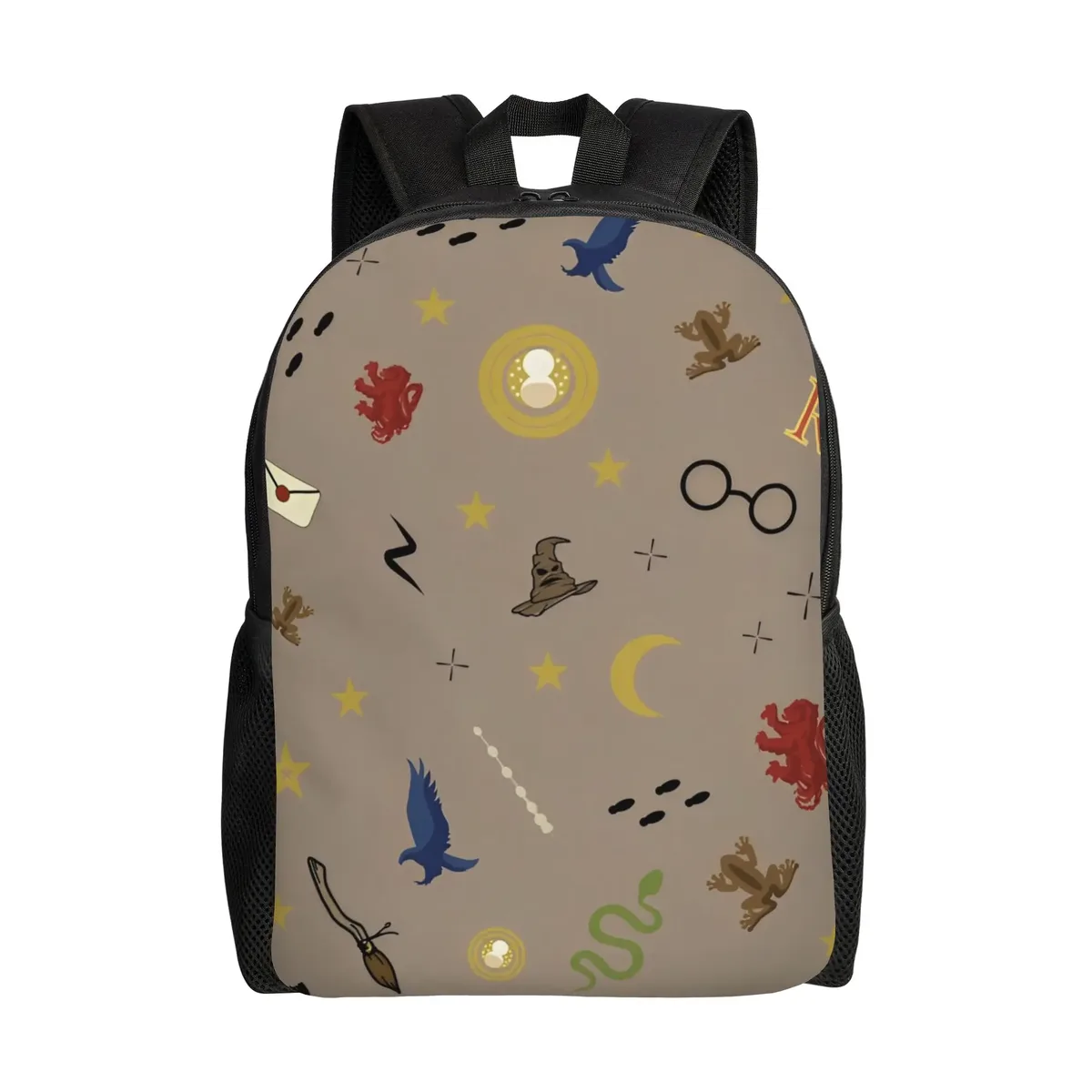harries movie p-potters magic world sac à dos classique pour femmes, sac d'école pour enfants, sac à dos pour ordinateur, sac à bandoulière de voyage pour adolescents