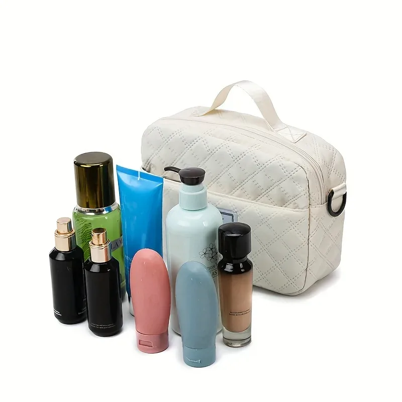 sac de voyage de grande capacité 2 pièces/ensemble, fourre-tout de sport, fitness, yoga, sac de nuit pour week-end et trousse de maquillage pour femmes