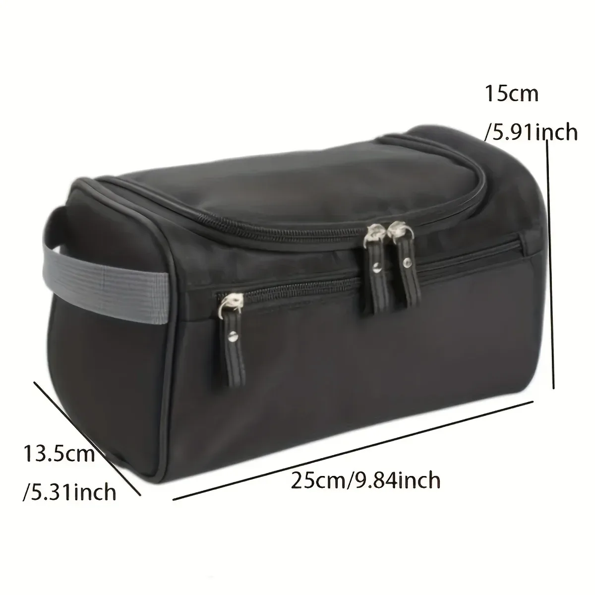 ensemble de trousse de toilette de voyage portable pour hommes, sac à cosmétiques de grande capacité, sac de rangement, sac de bain