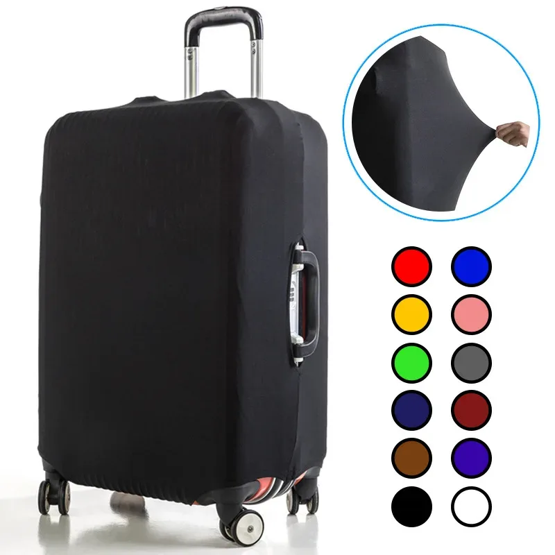 Housses de protection pour bagages de voyage, housse de protection pour valise, housses anti-poussière extensibles pour accessoires de voyage, fournitures de bagages