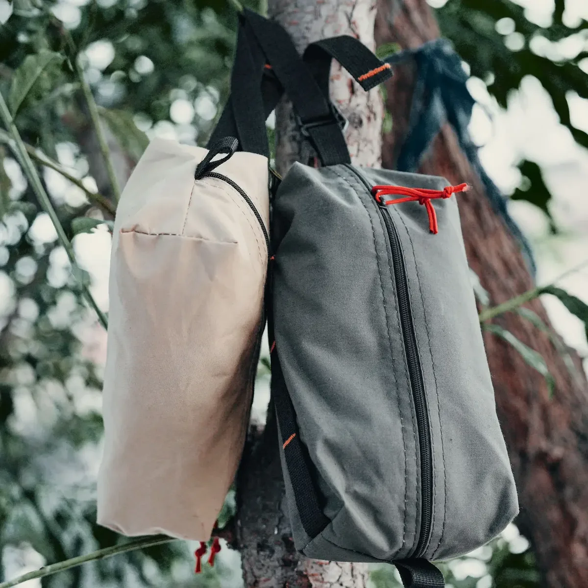sac de rangement multifonctionnel portable pour l'extérieur, trousse de toilette, pochette de rangement en coton tc, sac à main pratique