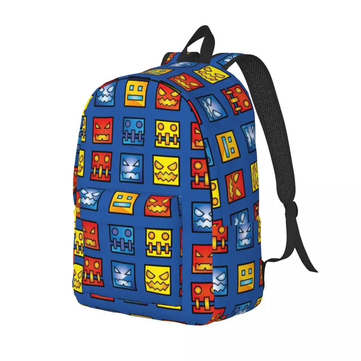 géométrie cube gaming dash modèle sac à dos pour hommes femmes adolescent lycée travail sac à dos ordinateur portable sac à bandoulière sport