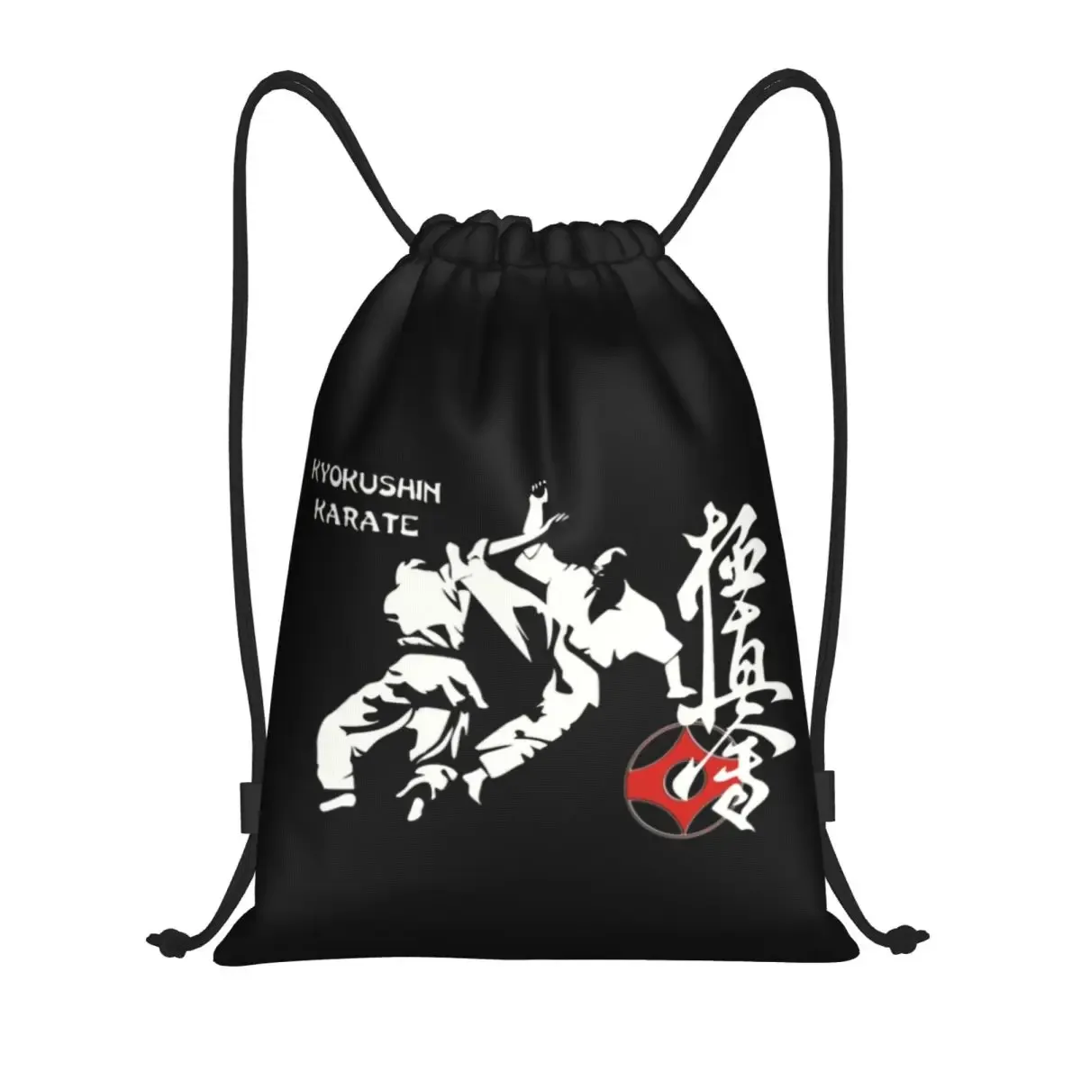 sac à dos de karaté kyokushin personnalisé pour hommes et femmes, sac à dos léger, sac à dos d'arts martiaux, sac de sport japonais, sacs de voyage, proximité wstring