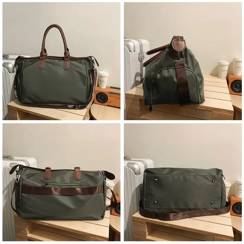 sac à bagages avec logo, sac à main de grande capacité, motif de nom imprimé, sac de fitness, sac de sport de voyage