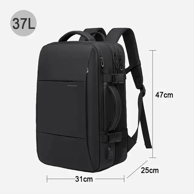 bange sac à dos voyage étanche 17.3 pouces sac à dos pour ordinateur portable homme grande capacité randonnée sac de voyage hommes sacs à dos femmes