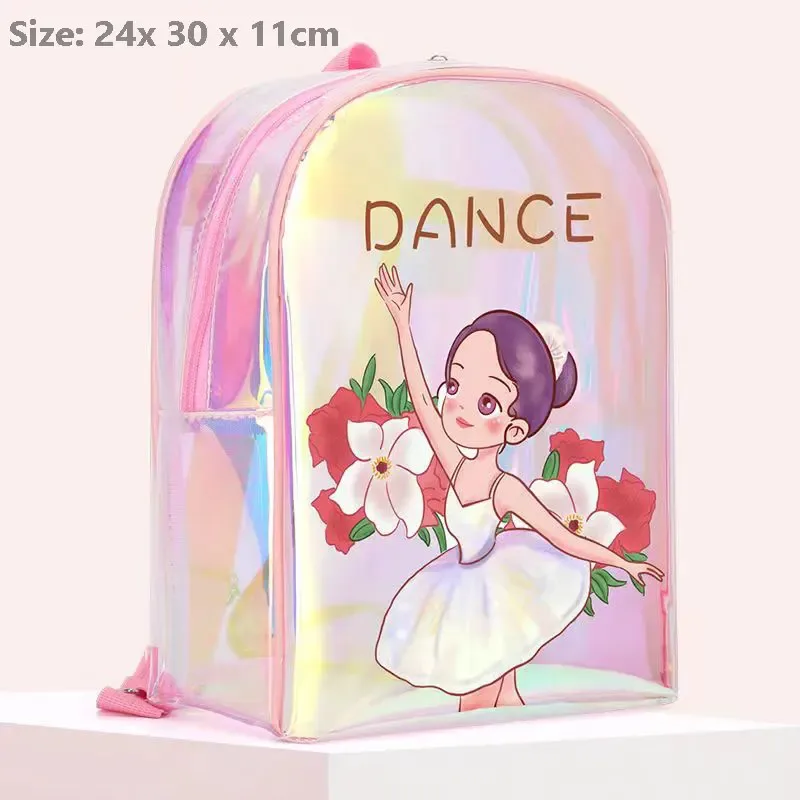 fille bookbag enfants sac à dos enfant laser ballet latin yoga gymnase sport stockage sacs à dos étanche fwash gratuit et résistant à la saleté