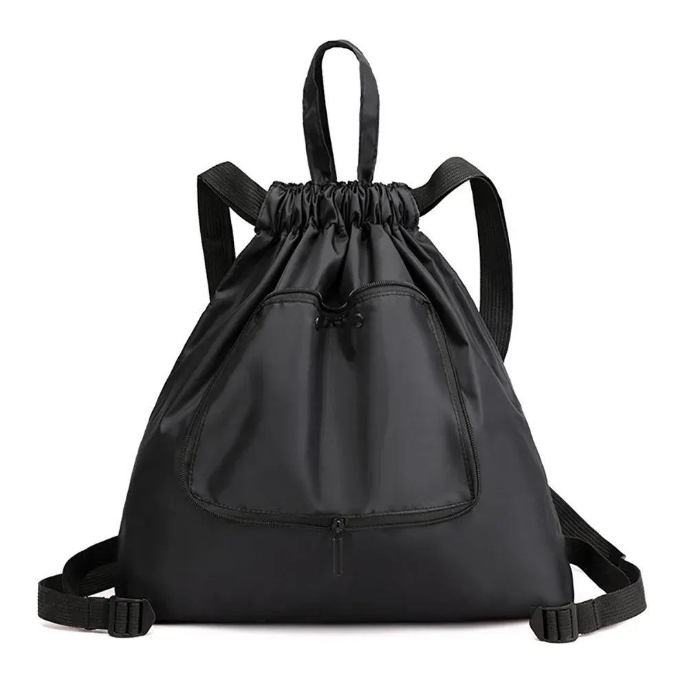 sac de courses multifonctionnel à fleurs, sac à cordon léger et portable, sac à dos plié en nylon animal, voyage