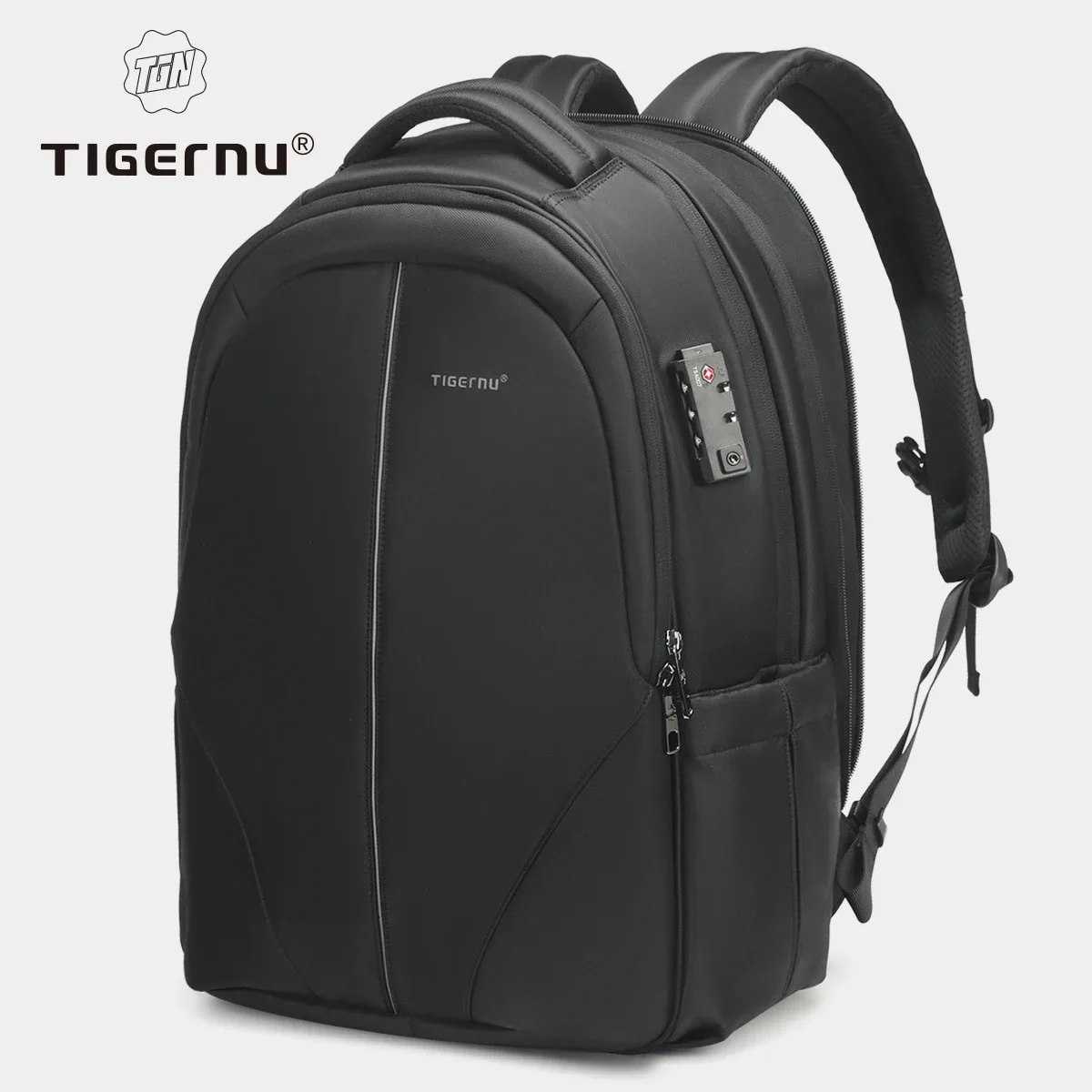 tigernu sacs à dos pour hommes sacs à dos à compression sous vide tsa sacs antivol 15.6 17 sac à dos pour ordi