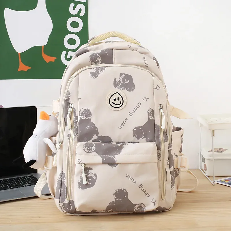 2024 grand femme mignon collège sac à dos fille voyage livre sac à dos en nylon mode dames sac de loisirs femmes ordinateur portable hommes sacs d'école