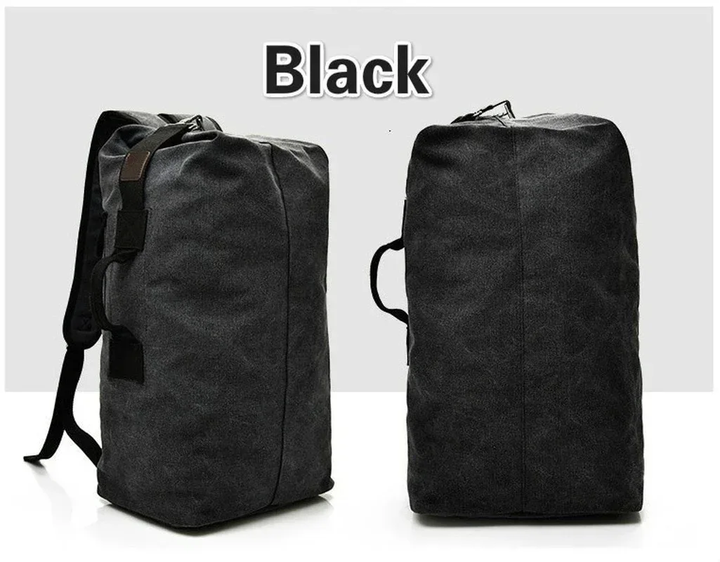sac à dos en toile pour hommes, sac de sport de plein air, sac de voyage, sacs à dos de randonnée, sac de pêche, sacs campong