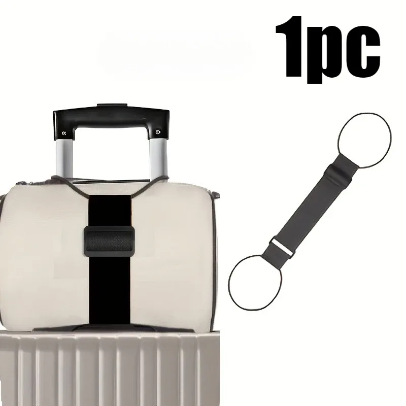 1/2 sangles élastiques réglables pour bagages, polyvalentes, pour valises de voyage, réutilisables, anti-chute
