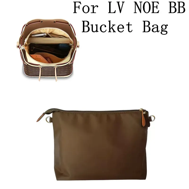 Pour LV NOE BB sac seau insérer poche réservoir sac Support Nylon sac organisateur tri stockage doublure intérieure Modification accessoires
