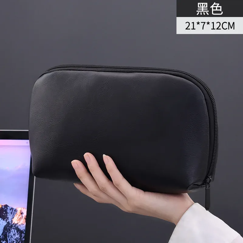 nouveau fil portable usb organisateur sac voyage écouteur powerbank lignes de données pochette de rangement grande capacité souris câble sac