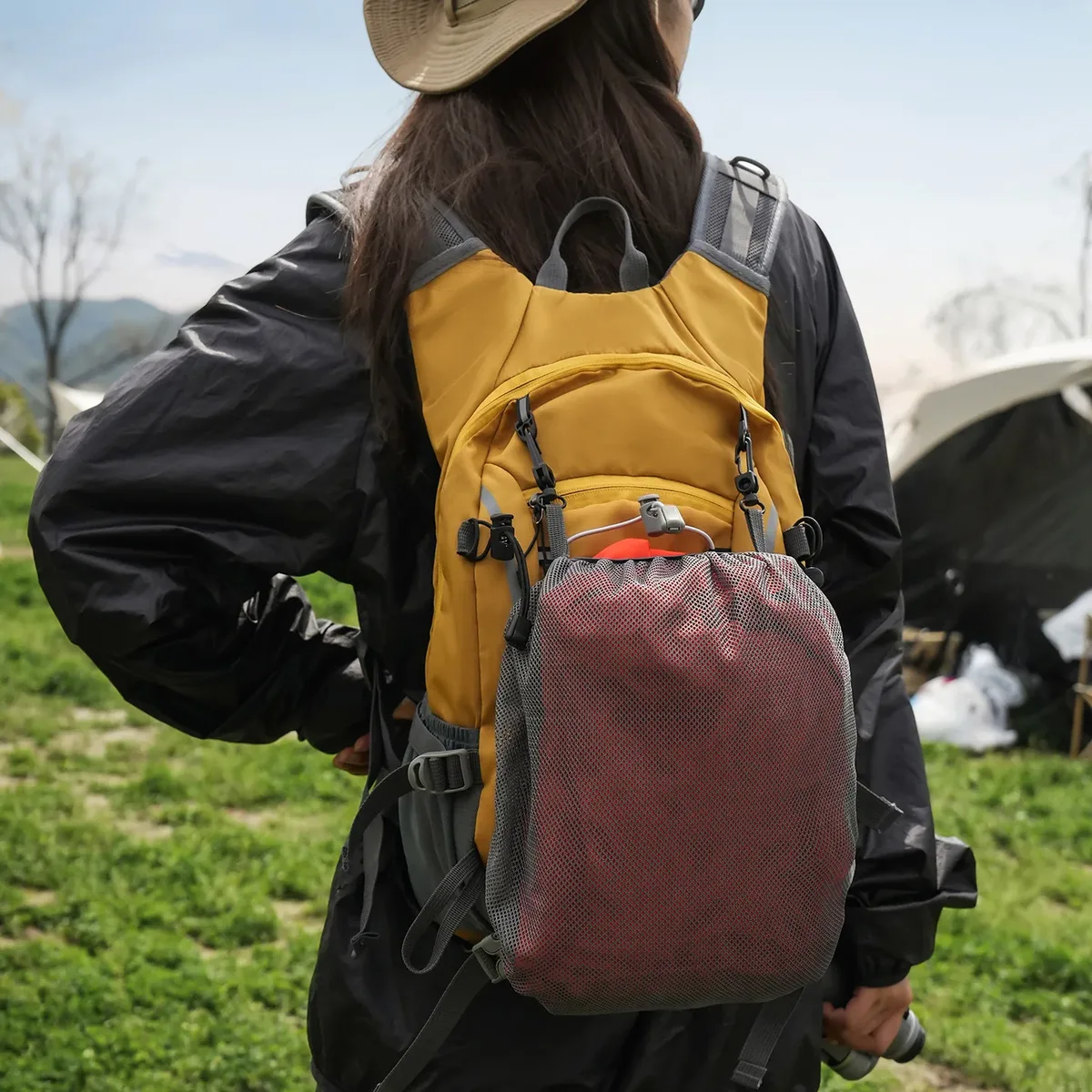 sac à dos de randonnée imperméable, respirant, léger, unisexe, pour le voyage, le cyclisme, le sport, sac de sport pour homme et femme, équipement de plein air, sac à dos en nylon