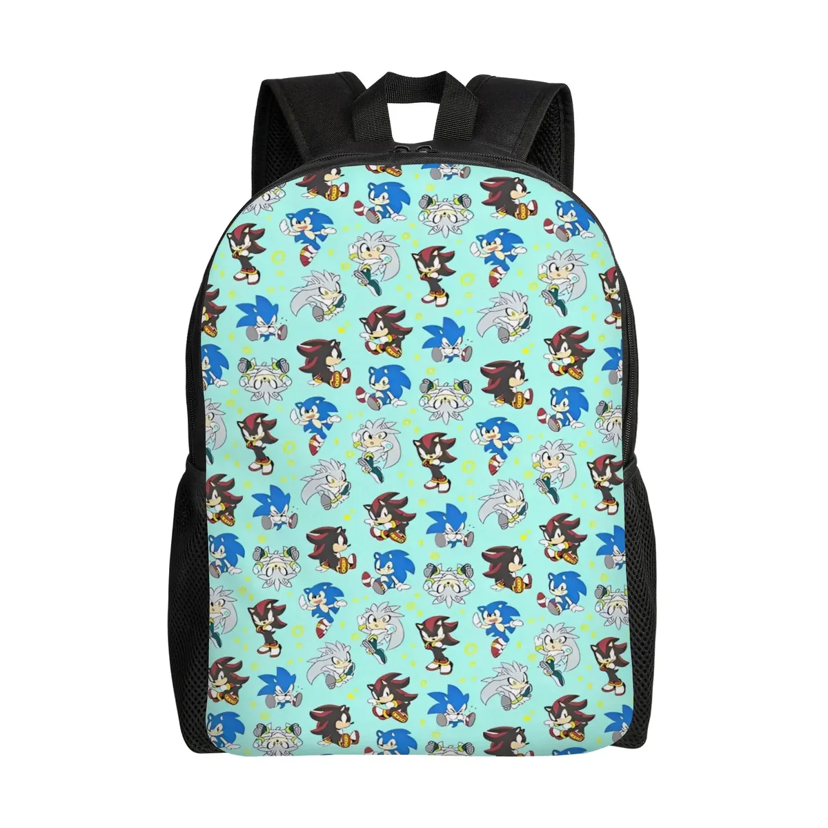 sac à dos sonices the h-hedgehogs, sacs à dos modernes pour femmes et hommes, grands sacs de voyage pour lycée, sac à dos de haute qualité