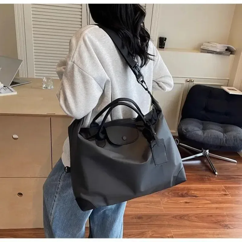 sac de sport et de fitness pour femme, grande capacité, léger, imperméable, en nylon, sac de voyage à main, sac de transport, sac à bagages